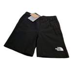 The North Face Black High Woven Shorts Junior Size UK M/M 25.5 - 26.5" Waist