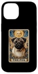 iPhone 14 The Pug Tarot Card Dog Lover Pug Dogs Owner Case