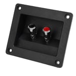 Subwoofer Box Terminal Cup Square Speaker Box Terminal High Strength With Screws