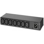 APC Rack PDU, Basic, 0U/1U, 15A, 240V - strömfördelare