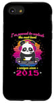 Coque pour iPhone SE (2020) / 7 / 8 Né en 2015 Anniversaire Fun Panda Gaming Unlock The Next Level