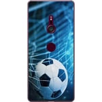 Sony Xperia XZ3 Transparent Mobilskal Fotboll