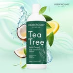 HERBORGANIC Antibacterial Body Wash with Tea Tree Oil - Anti-Fungal Body Wash -