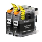 2 Compatible Black Ink Cartridge For Brother DCP-J4120DW DCP-J562DW MFC-J4420DW