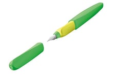 Pelikan 807258 Stylo-Plume Twist P457M Neon Green, Boîte Pliante