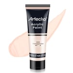 Artecho Peinture Acrylique 120ml Or Champagne, Acrylic Paint, Peinture pour Toile, Tissu, Bois, Roche, Papier, Verre.