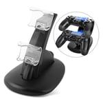 USB Dual Charging Charger Docking Station Stand for PS4 for Playstation 4 Slim/P