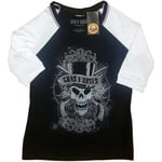 T-shirt Guns N Roses  Faded Skull