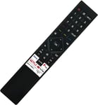 Erf6P64H Télécommande Remplacée --Fit Pour Télécommande Tv Hisense Erf6P64H 75U7Kq 65Uxkq 85Uxkq 55U8Kqtuk 65U71Kq 55U79Kq 65U79Kq 75U79Kq 55U8Kq 65U8Kq 75U88Kq