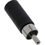 InLine 99325 Audio Adaptor RCA Male to 3.5 mm Jack Socket Mono