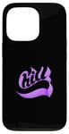 Coque pour iPhone 13 Pro Graphique violet froid