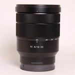 Sony Used FE 16-35mm f/4 Vario-Tessar T* ZA OSS Lens