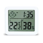 Hygromètre Numérique Thermomètre Interieu,Maison Thermomètre D'Intérieur,Lcd Hygromètre Haute Précision,Pour Le Confort Du Bureau À Domicile Thermomètre De Reptile