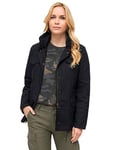 Brandit Womens Ladies M65 Standard Jacket Parka, Black, M UK