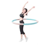 Dmtrab for Detachable Hula Hoop, Adjustable In Length, Flexible, Efficient And Thin Waist And Abdomen, Double-layer Foam For Fitness Ring Does Not Hurt The Waist, And The Steel Tube Is Stronger