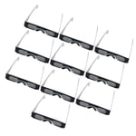 10PCS Solar Eclipse Viewing Glasses Paper Filter Eyeglasses(B Type ) New