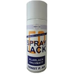 Spraylack 400ml Halvmatt