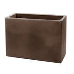 JARDINIÈRE RECTANGULAIRE BRONZE 115X50 CM H 50 MOD. SCHIO CASSA