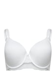 Light_Padded Adele Demi Lingerie Bras & Tops T-shirt Bras White Dorina