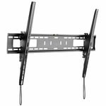RICOO TV wall mount slim flat N2396 tilt bracket for 60-100 Inch LED LCD and curved television universal VESA 500x300-900x600 black