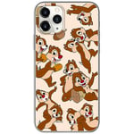 ERT GROUP Coque de téléphone Portable pour Iphone 11 Pro Original et sous Licence Officielle Disney Motif Chip & Dale 004 Parfaitement adapté à la Forme du téléphone Portable, Coque en TPU