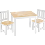 1 Table et 2 Chaises, Table d'Activité en Bois - ensemble table et chaises, meubles chambre