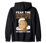 Fear the Hognose Snake’s dramatic side Hognose Snake Zip Hoodie