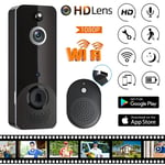 WiFi Wireless Video Doorbell Camera Smart Door Bell HD Intercom Bell Security UK