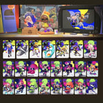 23Pcs/set Amiibo Cards NFC Tag Splatoon 3 Game Card Octoling Octopus For Switch