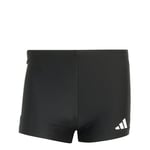 adidas Boxer de Bain 3 Bandes pour Homme 5,1 cm 91,4 cm, Noir/Blanc, 36 Tall