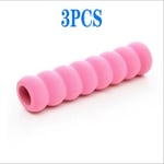 Bloc de poignée de porte rond en caoutchouc EVA,1 pièce,housse de protection en mousse pour meubles,sécurité bébé,pratique,antistatique - Type Pink-3 #A