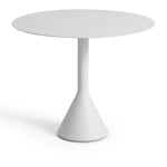 HAY - Palissade Cone Table - Sky Grey - Ø90 cm - Matbord utomhus - Ronan & Erwan Bouroullec - Metall