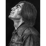 No Country Old Men Anton Chigurh Wayne Maguire Large Wall Art Poster Print Thick Paper 18X24 Inch