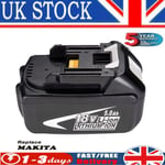 18V For Makita BL1850 18 Volt 5.0Ah LXT Li-Ion Cordless Battery BL1860 BL1830 UK