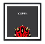 K.Olin Tribu - Affiche DARTH MAUL par Mr PERUCA, Papier, Blanc, 40 x 60 x 0.1 cm