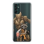 ERT GROUP Coque de téléphone Portable pour Samsung M13 4G Original et sous Licence Officielle Marvel Motif Guardians of The Galaxy 002 adapté à la Forme du téléphone Portable, partiel imprimé