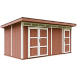 Abri de jardin à base de bois en panneaux lp SmartSide 8.52 + 2.95 m² - Cabane de Jardin Exterieur Cabane de Jardin Exterieur - Garage Moto Exterieur