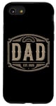 iPhone SE (2020) / 7 / 8 Dad Est 2025 New Dad Anniversary Vintage Father's Day Case