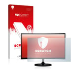 upscreen Protection d’écran pour Samsung Curved Monitor LC24F390FHR Film