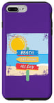 Coque pour iPhone 7 Plus/8 Plus Rêver à la plage toute la journée