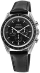 Omega 310.32.42.50.01.002 Speedmaster Moonwatch Professional 42mm Musta/Nahka