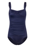 Fiji/Eco Shaping_Swimsuit Baddräkt Badkläder Navy Dorina