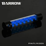 Barrow T-Virus Acrylic Blue Helix Watercooling Reservoir 305mm - Black