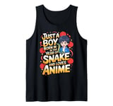 Chinese New Year Zodiac Sign Boy Year Of The Snake Anime Tank Top