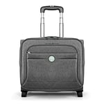 Port Designs Yosemite Eco Trolley Bag with Wheels for Laptop. Touch & Document Tab, iata Format 15.6-16 Inches, 25 Liters, Grey