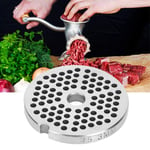 Silver Mincer Blade, Replacement Parts Meat Grinder Plate, Durable for Meat, Fruits or Vegetables Home Kitchen(3mm)