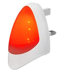 Red Automatic LED Night Light - Plug in & Energy Saving Dusk 2 Dawn LED Night Light Sensitive Night Light