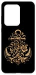 Coque pour Galaxy S20 Ultra Symbole de la mer ancre cool dans un style Art nouveau style Noël