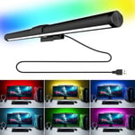 LED Desk Lamp Monitor Light Bar Eye-Care Stepless Dimming Lighting USB4793