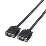 ROLINE VGA cable | Monitor cable with HD D-Sub connector For connection of laptop • Graphics card • Beamer l Black 20m